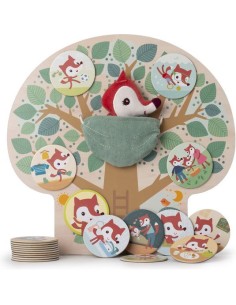 Arbre aimanté Alice Ma journée - Jouet éducatif en bois - Lilliputiens