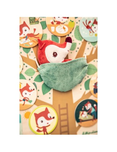 Arbre aimanté Alice Ma journée - Jouet éducatif en bois - Lilliputiens