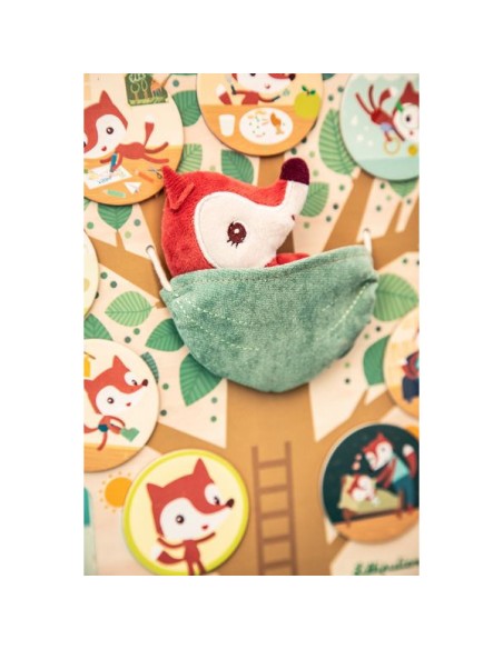 Arbre aimanté Alice Ma journée - Jouet éducatif en bois - Lilliputiens