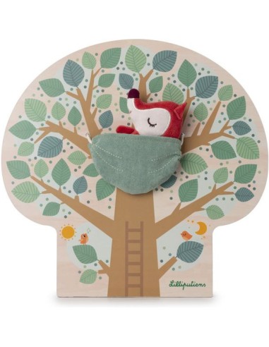 Arbre aimanté Alice Ma journée - Jouet éducatif en bois - Lilliputiens