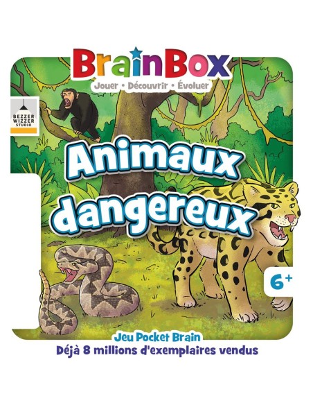 BrainBox Pocket : Animaux Dangereux - Bezzerwizzer Studio