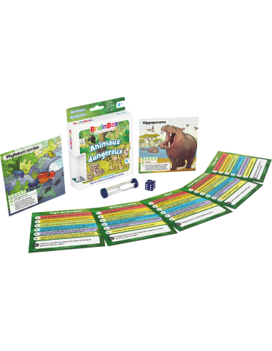 BrainBox Pocket : Animaux Dangereux - Bezzerwizzer Studio