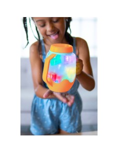 Bocal de jeu sensoriel orange - Glo Pals 2