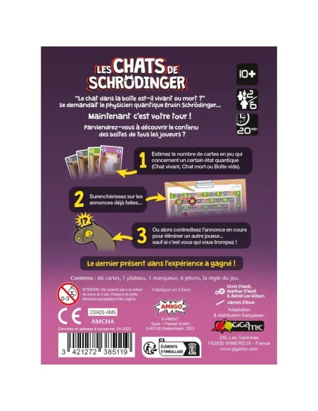 Les Chats De Schrodinger - Gigamic