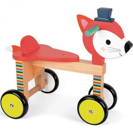 Porteur en bois Renard Baby Forest