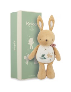 Peluche lapin pour l'éveil sonore de bébé, dès la naissance - Kaloo