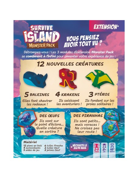 Survive The Island - Monster Pack Fr - Zygomatic
