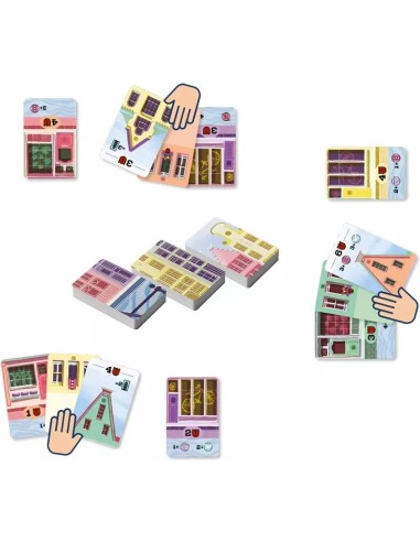 Bellevue - Jeu de Société - Jeu de Cartes - Gigamic