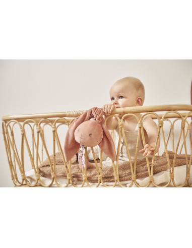 Peluche musicale lapin pour bébé, naissance - Lapinoo terracotta - Kaloo