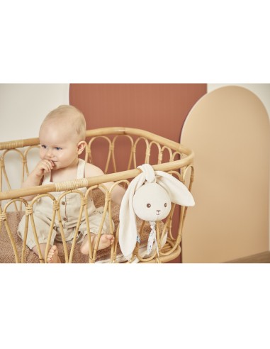Peluche musicale lapin pour bébé, naissance - Lapinoo crème - Kaloo