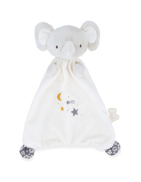 Coffret cadeau grossesse et bébé, bola et doudou sonore éléphant - Kaloo