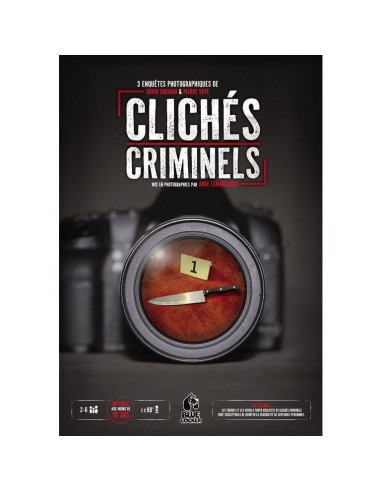 Clichés Criminels - Jeu de Société - Jeu d'Enquêtes - Blue Cocker