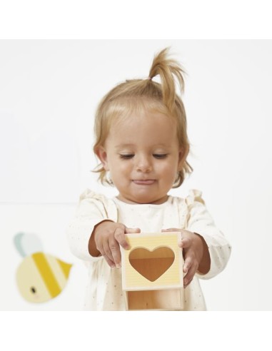 Pyramide en bois Pure - Jouet à empiler - Janod