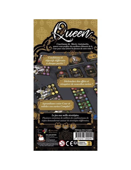 Queen Marie-Antoinette - Jeu de Société - Gigamic