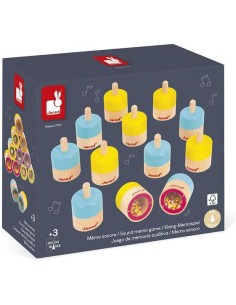 Mémo sonore - Jeu éducatif enfant - Janod