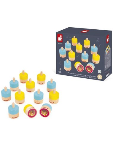 Mémo sonore - Jeu éducatif enfant - Janod