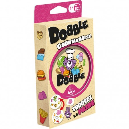 Jeu de rapidité Dobble Gourmandise - Asmodee