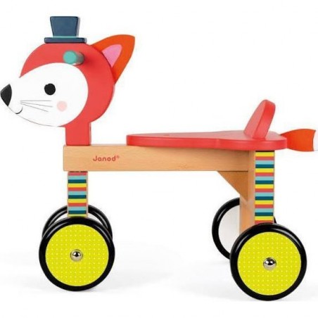 Porteur en bois Renard Baby Forest