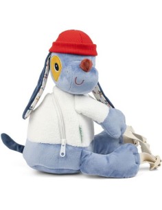 Sac à dos doux Jules le chien - Bagagerie enfant - Lilliputiens