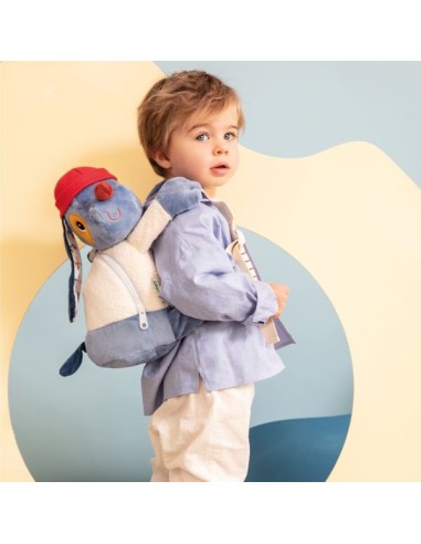 Sac à dos doux Jules le chien - Bagagerie enfant - Lilliputiens