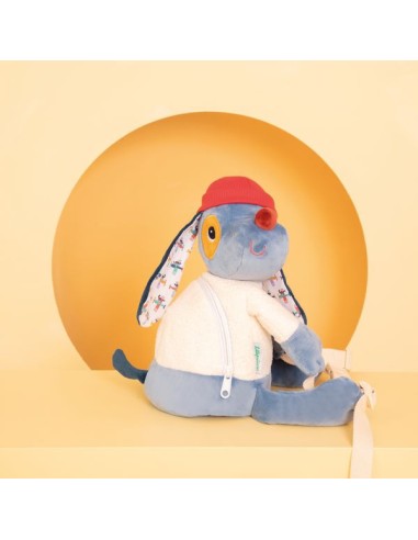 Sac à dos doux Jules le chien - Bagagerie enfant - Lilliputiens