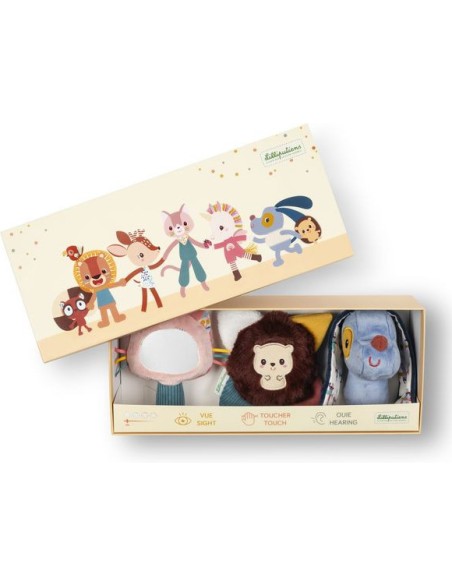 Jules set de découvertes sensorielles - Lilliputiens
