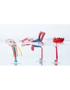 Jeanne 3 personnages de bain ventouses - Lilliputiens 2