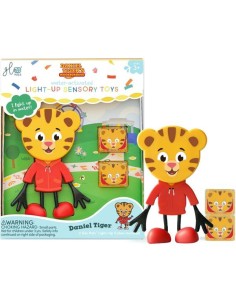 Coffret Personnage Daniel le tigre - Jouet de bain - Glo Pals