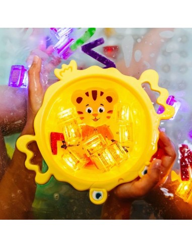 Coffret Personnage Daniel le tigre - Jouet de bain - Glo Pals