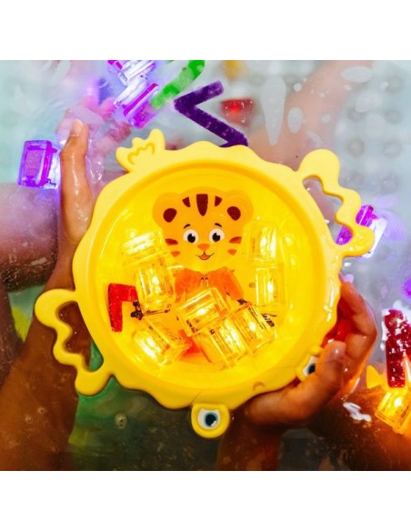 Coffret Personnage Daniel le tigre - Jouet de bain - Glo Pals