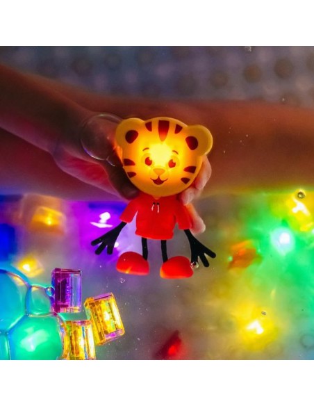 Coffret Personnage Daniel le tigre - Jouet de bain - Glo Pals