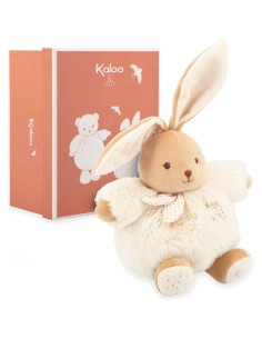 Lapin en peluche Patapouf crème pour bébé, 17 cm - Peluche lapin - Kaloo