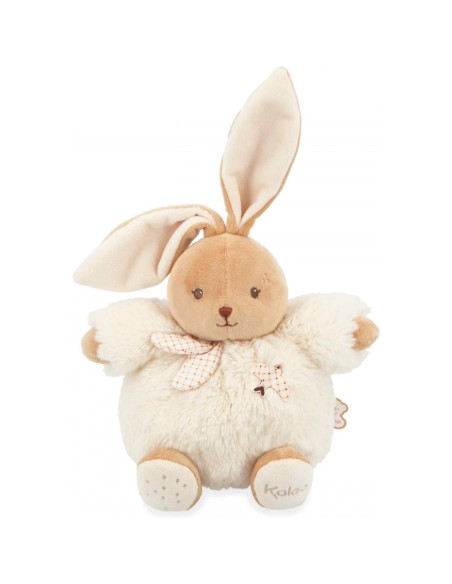 Lapin en peluche Patapouf crème pour bébé, 17 cm - Peluche lapin - Kaloo
