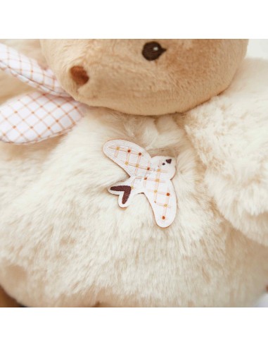 Lapin en peluche Patapouf crème pour bébé, 17 cm - Peluche lapin - Kaloo
