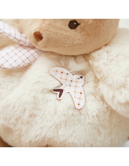 Lapin en peluche Patapouf crème pour bébé, 17 cm - Peluche lapin - Kaloo