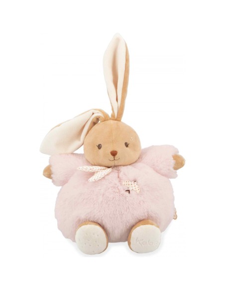 Lapin en peluche Patapouf rose pour bébé, 25 cm - Peluche lapin - Kaloo