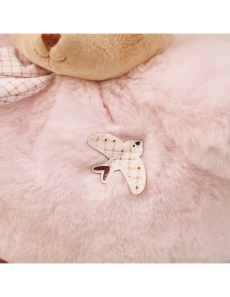 Lapin en peluche Patapouf rose pour bébé, 25 cm - Peluche lapin - Kaloo