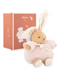 Lapin en peluche Patapouf rose pour bébé, 17 cm - Peluche lapin - Kaloo