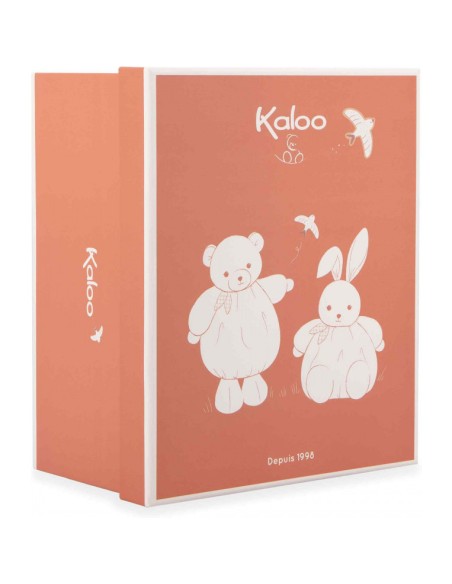 Lapin en peluche Patapouf rose pour bébé, 17 cm - Peluche lapin - Kaloo