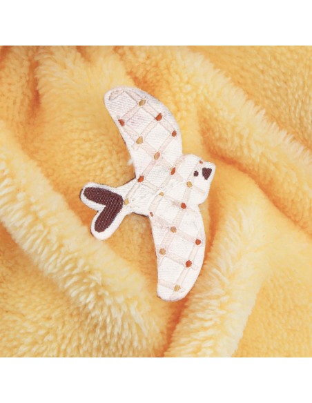 Lapin en peluche Patapouf jaune pour bébé, 17 cm - Peluche lapin - Kaloo