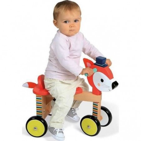 Porteur en bois Renard Baby Forest