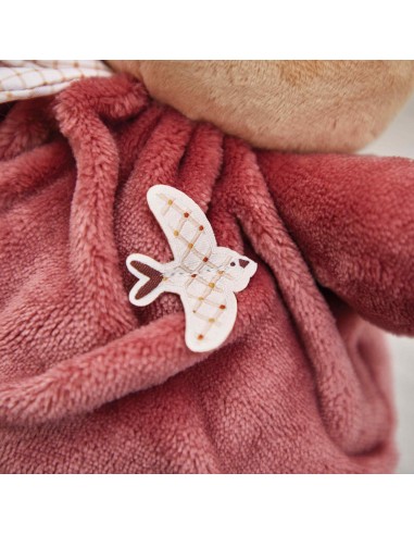 Lapin en peluche Patapouf bordeaux pour bébé, 17 cm - Peluche - Kaloo