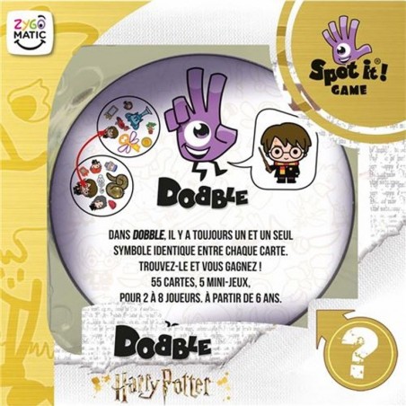 Jeu de rapidité Dobble Harry Potter - Asmodee