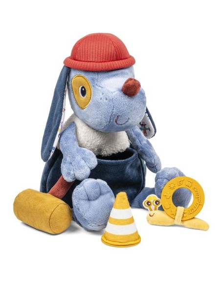 Peluche d'activités Jules bricoleur surprise - Lilliputiens