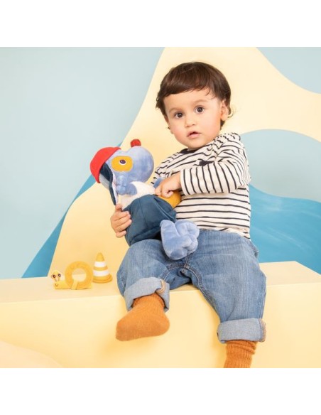 Peluche d'activités Jules bricoleur surprise - Lilliputiens