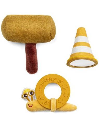 Peluche d'activités Jules bricoleur surprise - Lilliputiens