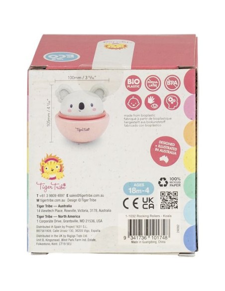 Culbuto et animal à roulettes koala - Tiger Tribe