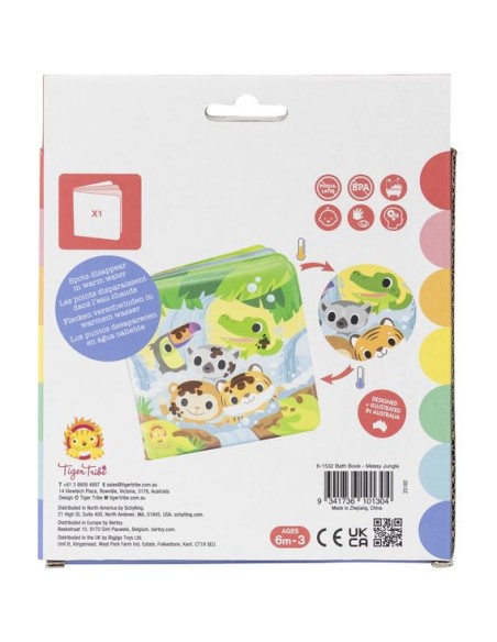 Livre de bain jungle - Tiger Tribe