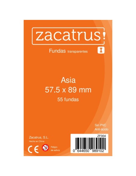 Protège-cartes Zacatrus Asia - 57,5 mm x 89 mm - Zacatrus - Accessoires - Gigamic