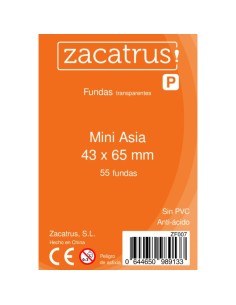 Protège-cartes Zacatrus Mini Asia - 43 mm X 65 mm - Zacatrus - Accessoires - Gigamic